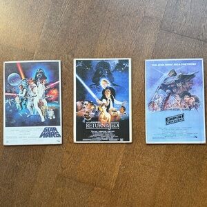 Star Wars Trilogy Vintage Metal Wall Decor